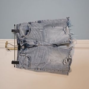 Distressed Bermuda Shorts by Risen Jeans